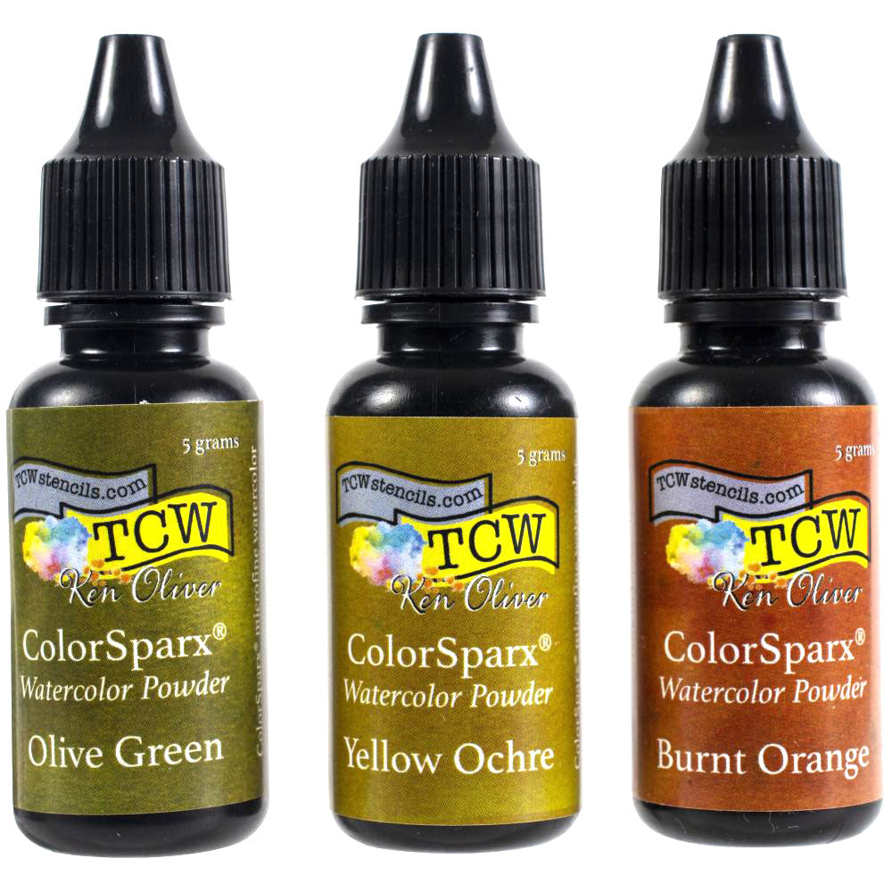 Ken Oliver ColorSparx Grassland Watercolor Powders
