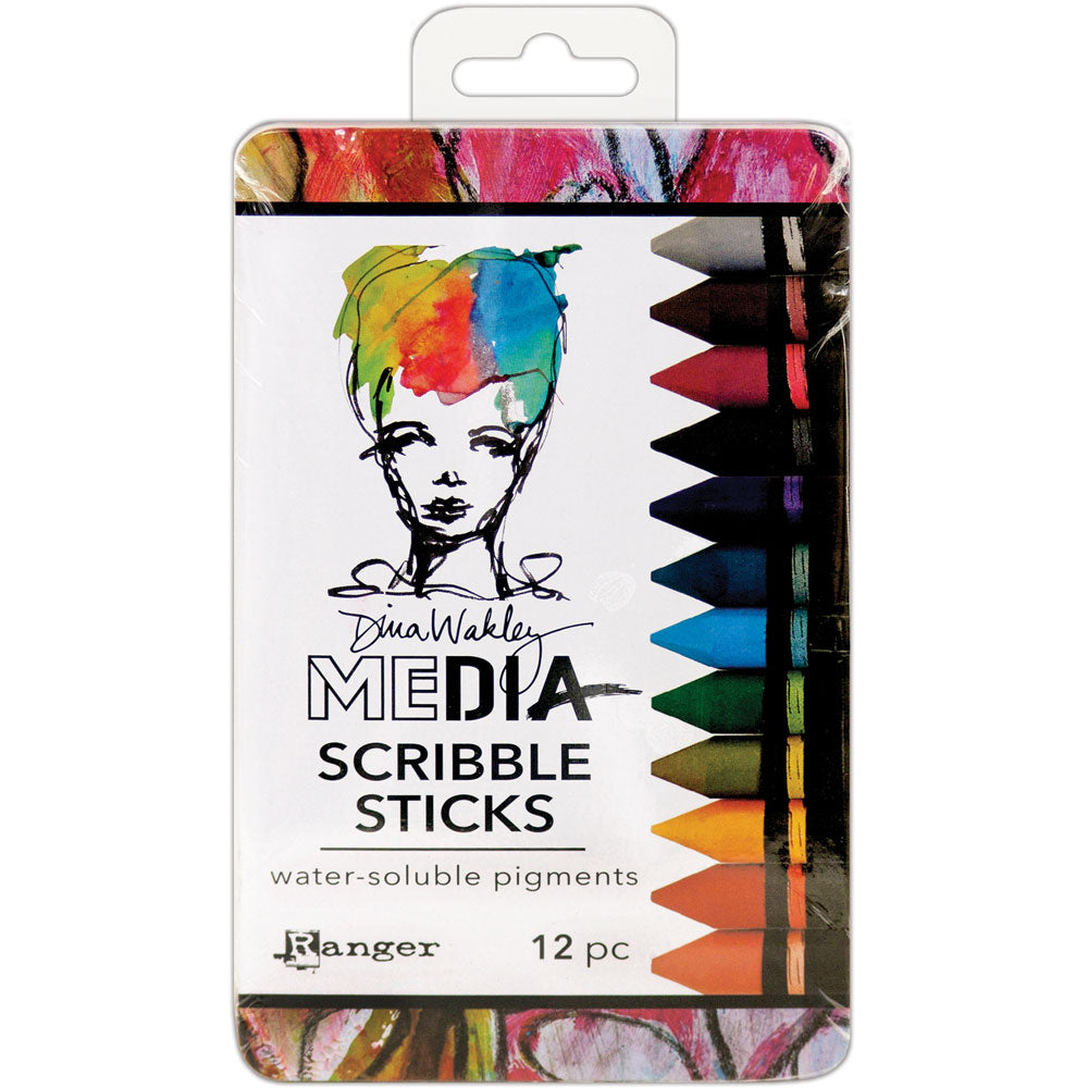 Dina Wakley Media Scribble Sticks - Set 2