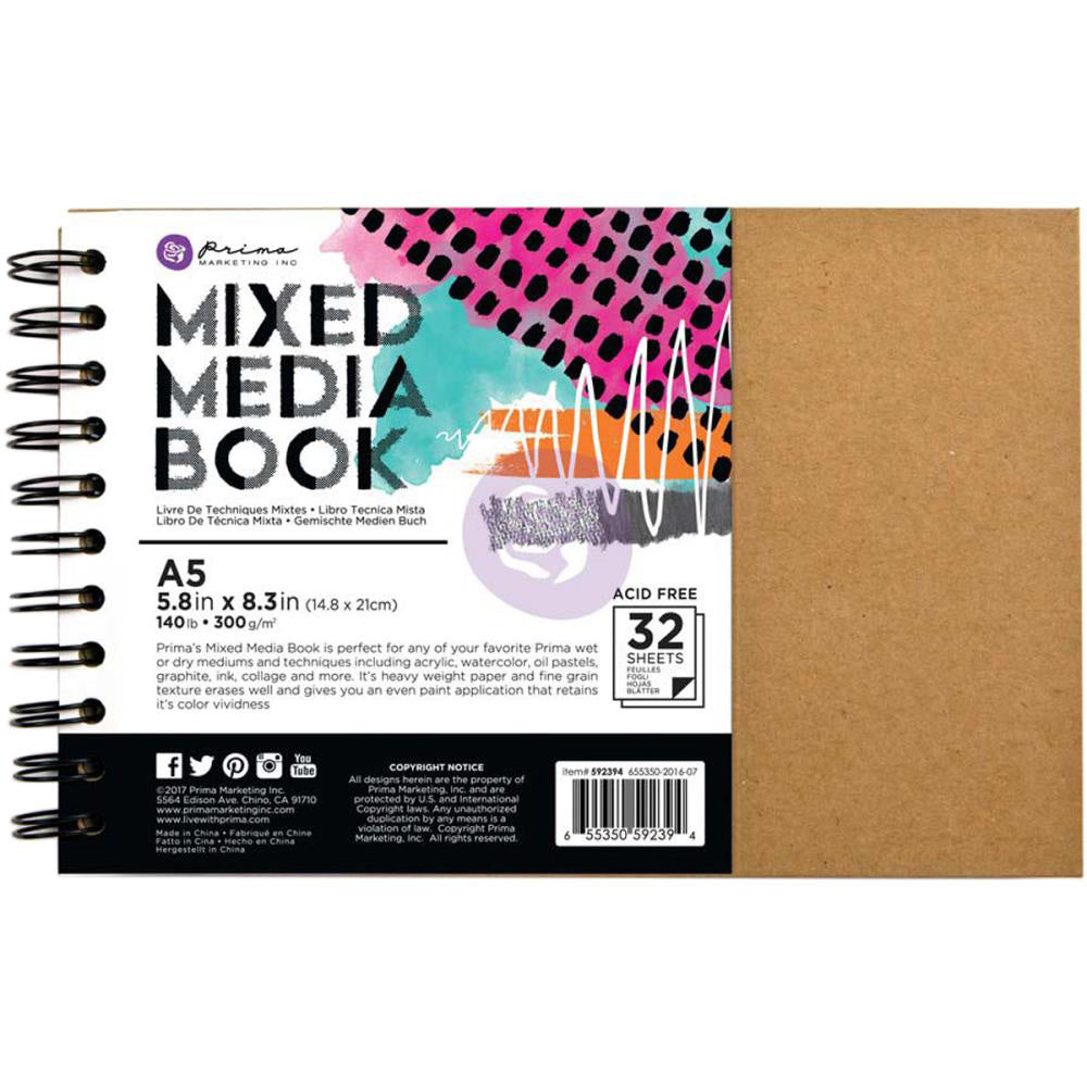 Prima Mixed Media Book