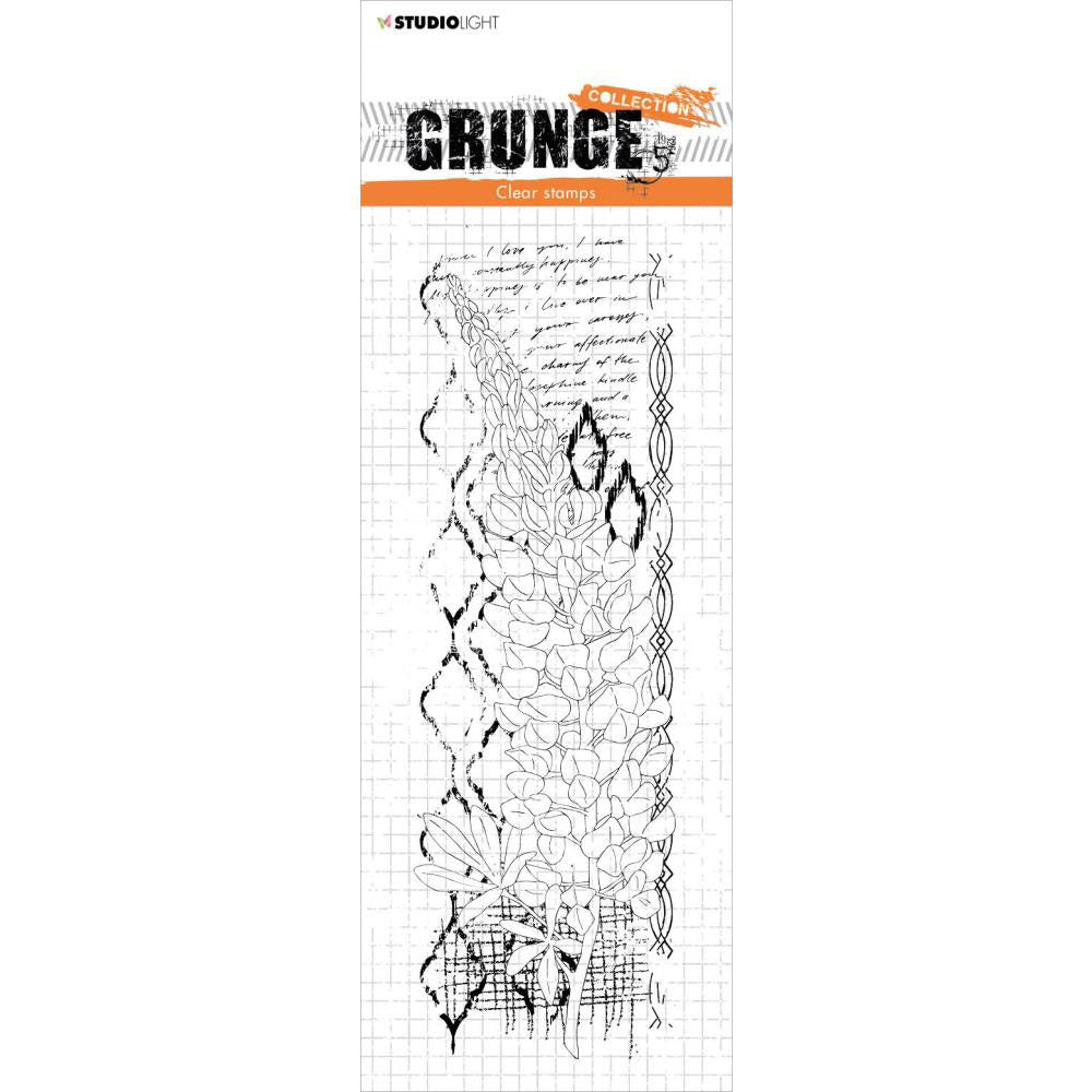 Studio Light Grunge Lupine Clear Stamp