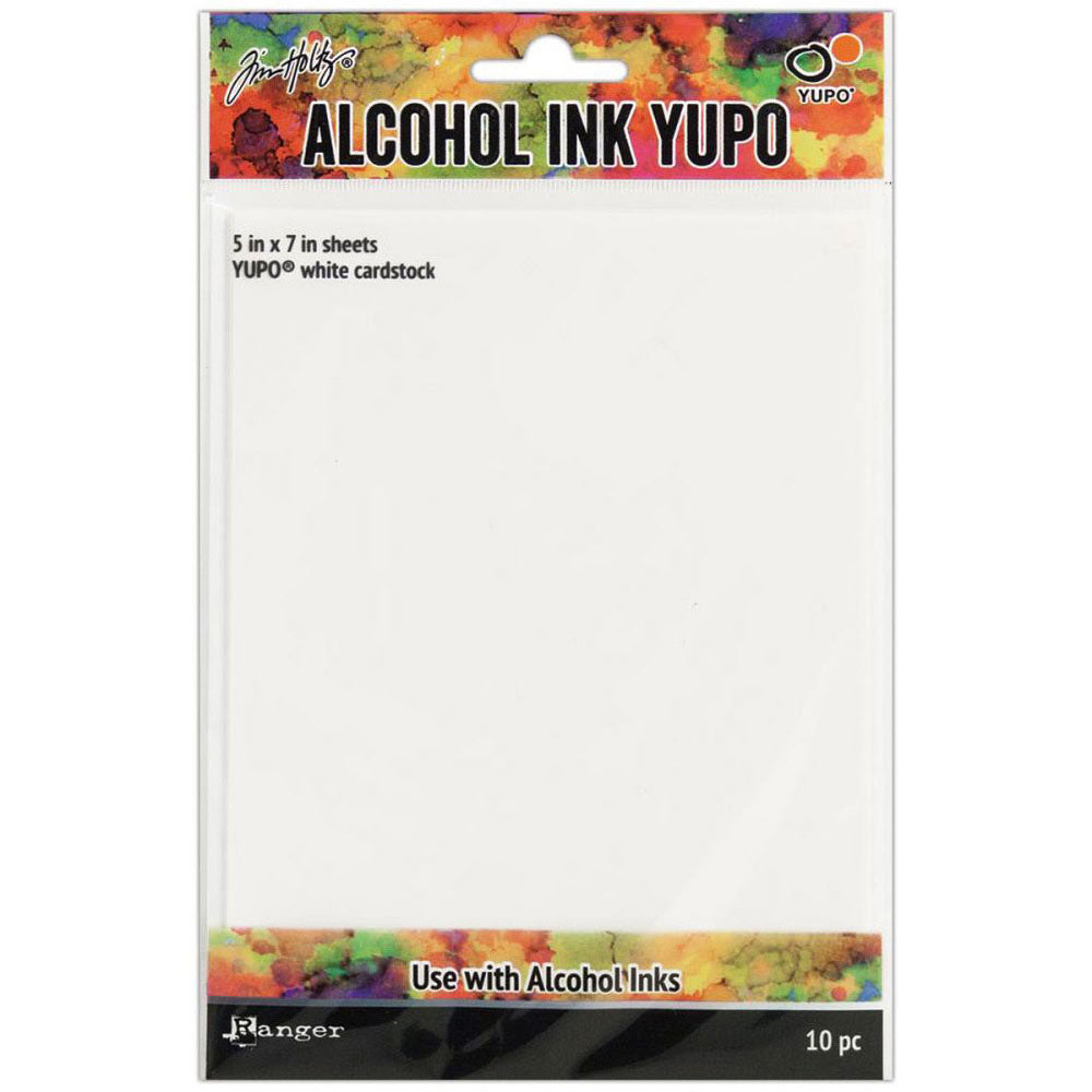 Tim Holtz Alcohol Ink 5x7 White Yupo