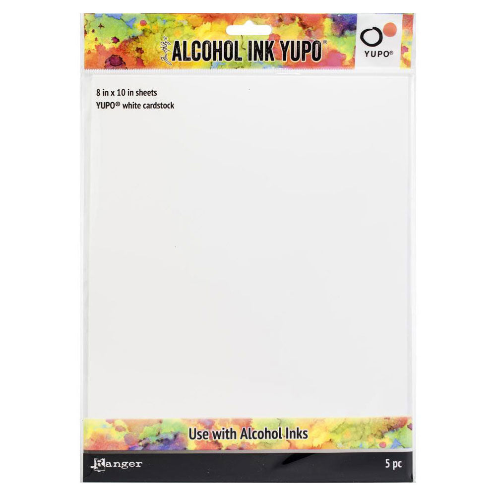 Tim Holtz Alcohol Ink 8x10 White Yupo