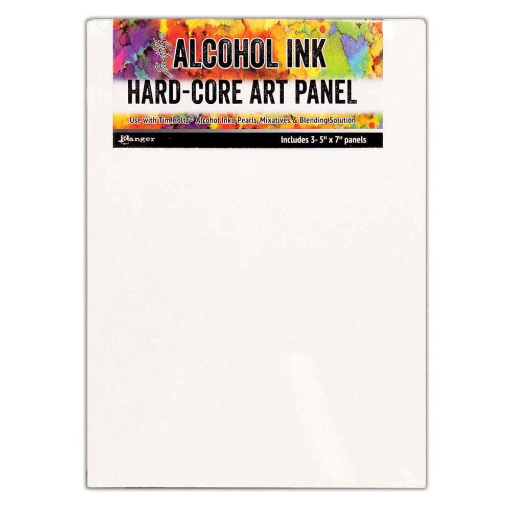 Tim Holtz Alcohol Ink Hard-Core Art Panels - 5x7 multi pack