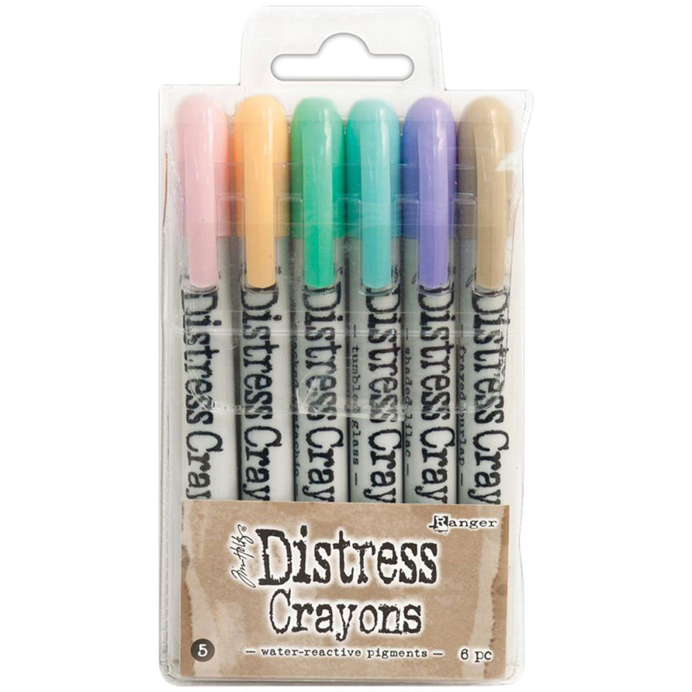 Tim Holtz Distress Crayons - Set 5