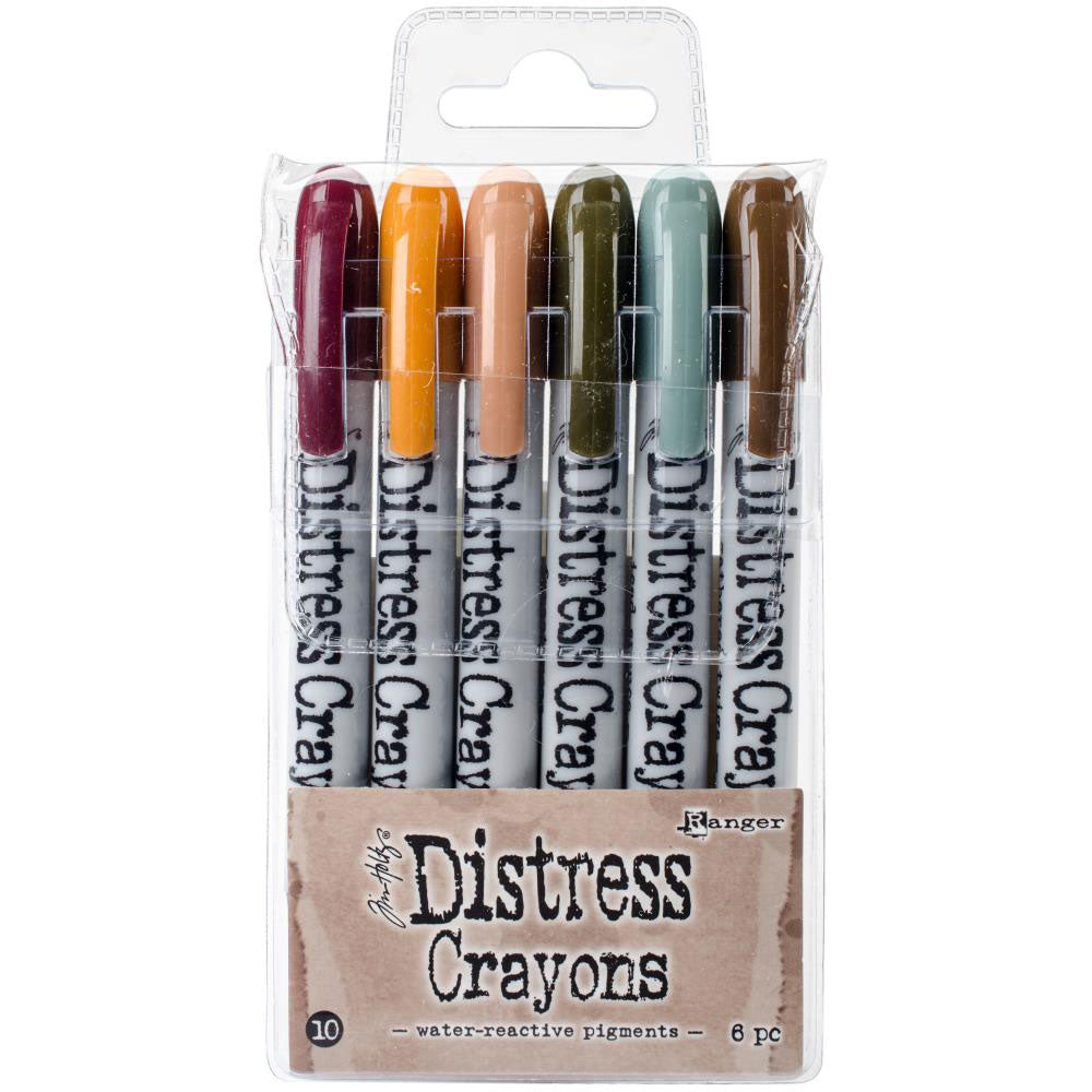 Tim Holtz Distress Crayons - Set 10